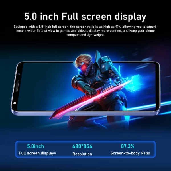 FUFFI-I16 Plus, Smartphone Android, 5.0 pouces, 3 + 32 Go de ROM, double SIM, 3500 mAh, téléphones portables, double SIM, Google Play Store, téléphones portables – Image 4