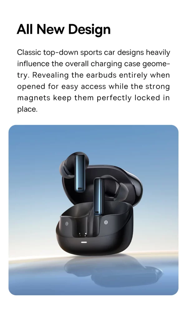 Baseus Bowie M2s -48dB ANC écouteurs sans fil Bluetooth 5.3 casque Audio spatial 3D qualité HiFi 0.038 "écouteurs à faible latence – Image 21