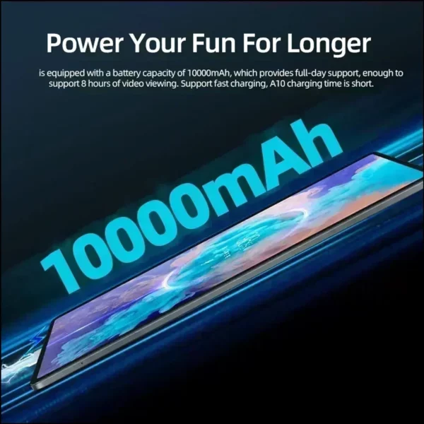 2025 nouveau Pad d'origine 6 ultra tablette Android 13 16GB 1T 11 pouces 10000mAh 5G double SIM appel téléphonique GPS Bluetooth WiFi WPS tablette – Image 6