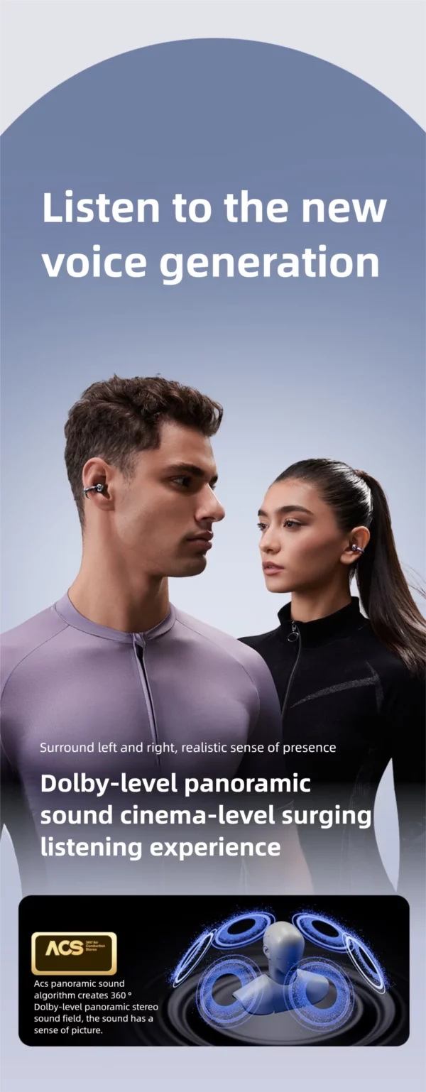 Sanag S6S pince gratuite écouteur à oreille ouverte son 3D casque Bluetooth OWS Sport casque sans fil choix Flash-vente cadeau écouteurs – Image 27