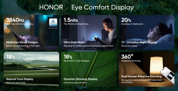 2025 HONOR 400 Pro Version mondiale 5G Smartphone Snapdragon 8 Gen 3 120Hz 6.7 "écran AMOLED 200MP caméra 100W SuperCharge NFC – Image 34