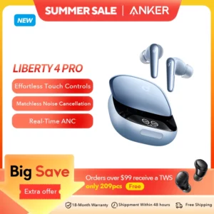 Soundcore par Anker Liberty 4 Pro suppression du bruit écouteurs sans fil écouteur Bluetooth sans fil Bluetooth écouteurs casque