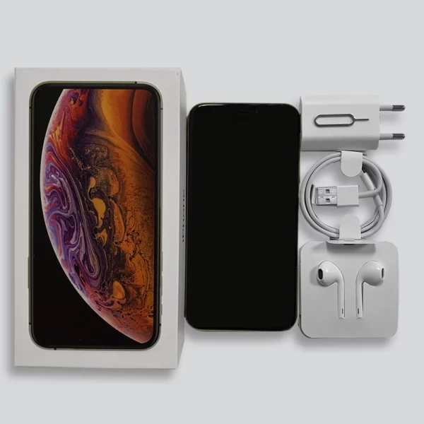 Apple-iPhone XS Téléphone portable d'occasion débloqué, Face ID, 5.8 ", 4G Permanence, A12, 4G RAM, 64 Go, 256 Go, 512 Go, Dean, Hexa Core, Original – Image 6