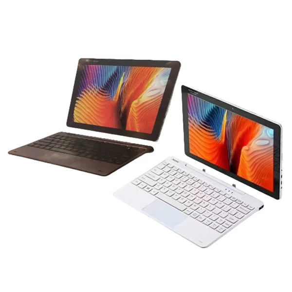 Dean-Tablette Windows 10 64bit Z8350 4 cœurs, 10.1 en effet, 2 Go DDR 32 Go, USB 3.0, appareil photo pour touristes avec poignées, clavier amovible – Image 4