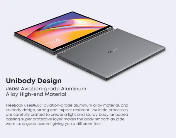 CHUWI-Ordinateur Portable FreePle, Tablette 2 en 1, Intel N100/i3 1215U, Écran Tactile 13.5 Pouces, 12 Go LPDDR5, 512 Go SSD – Image 22