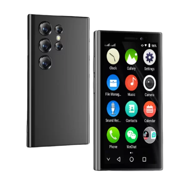 SOYES-Mini smartphone, XS24 Pro, RAM 2 Go, ROM 16 Go, 1000mAh, Android 9.0, téléphone intelligent, compact, réseau 3G, pour touristes – Image 8