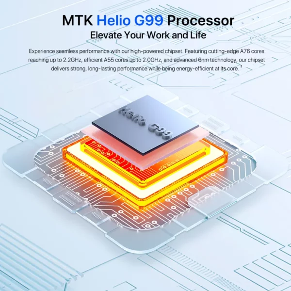 UMIDIGI G3 Tab Ultra MTK G99 Octa-Core 10.1 "HD 8 + 8GB 128GB 1TB TF Extension Android 13 8MP + 8MP 6000mAh batterie longue durée 18W – Image 5