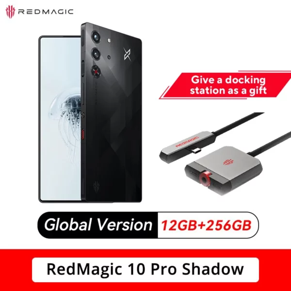 Smartphone de jeu Version mondiale RedMagic 10 Pro 5G 6.853 "Snapdragon 8 Elite 7050mAh 80W Charge 50MP NFC – Image 11