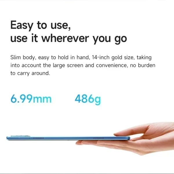 2025 Original XioaMi Pad 15 Pro tablette Android14 Snapdragon888 11 pouces HD 22GB + 2TB 20000mAh 5G double SIM Bluetooth WiFi GPS Tables – Image 30