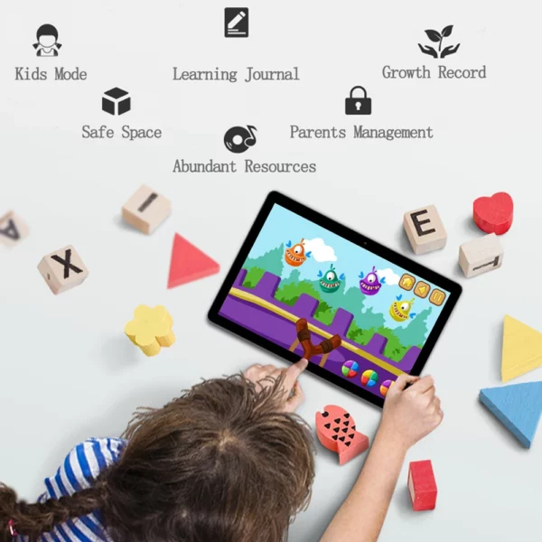 Tablette Android 11 de 10.1 Pouces, 4 Go + 64 Go, 3G, Appel Téléphonique, Touriste, EpiCard ou WIFI, Google Play, pour Ordinateur Portable, Nouveauté 2024 – Image 5