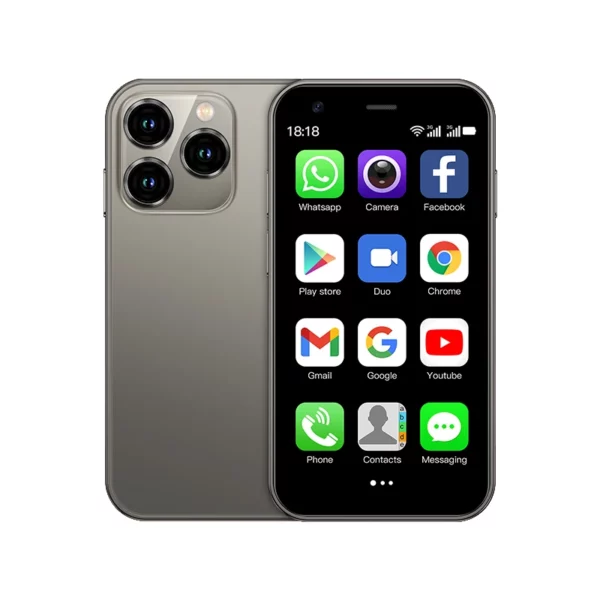 SERVO Mini Smartphone 3 "écran HD système Android 2GB RAM 16GB ROM Play Store 3G WCDMA cellulaire Super petits téléphones mobiles bon marché – Image 7