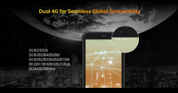 Oukitel NipRugged T606 Octa-Core NDavid Android 14 Smartphone, téléphone portable, téléphone portable, 6 pouces HD +, 4 Go de RAM, 64 Go, Dean, appareil photo 13MP, 6300mAh – Image 24