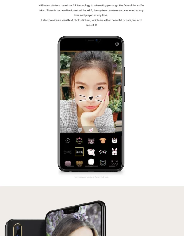 VIVO Y85 Smartphone firmware mondial Android 4G débloqué 6.26 pouces 4GB 64GB caméra 13MP toutes les couleurs en bon état téléphone utilisé – Image 11