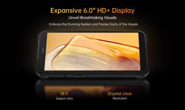 Oukitel NipRugged T606 Octa-Core NDavid Android 14 Smartphone, téléphone portable, téléphone portable, 6 pouces HD +, 4 Go de RAM, 64 Go, Dean, appareil photo 13MP, 6300mAh – Image 14
