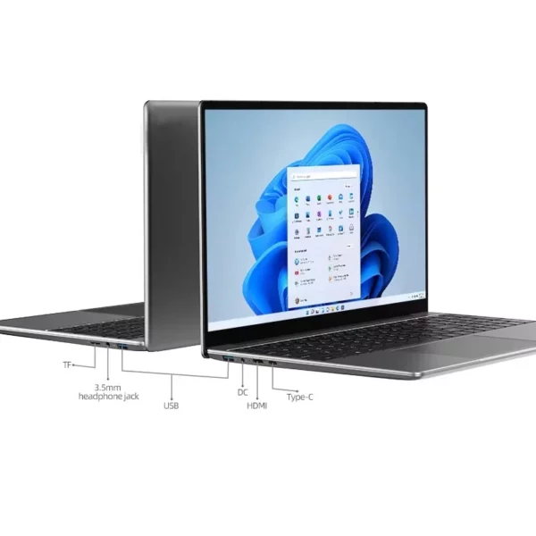PiPO W15 15,6 pouces vente en gros I7 11e génération ordinateur portable 4k HD Windows 11 ordinateur portable en ligne pour les entreprises et la conception – Image 14