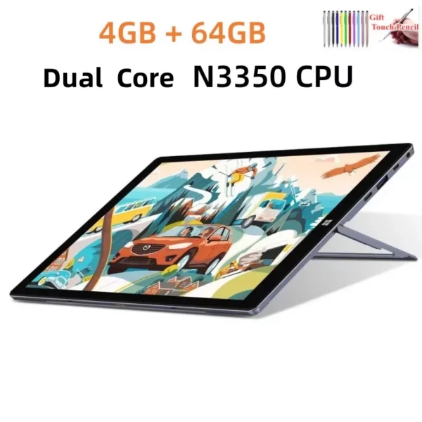 Terra PAD1162 Windows 10 tablette 11.6 pouces LPDDR3 8GB RAM 512GB SSD ROM Intel Celeron N4120 Quad Core 1920x1080 Pixel – Image 7