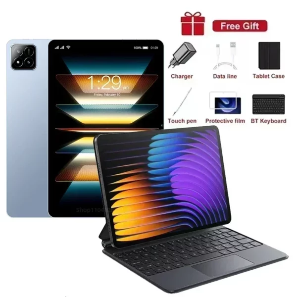 2025 nouveau Original MI Pad 7 Pro tablette 11 pouces Snapdragon 8gen2 HD 4K Android 14 22GB + 2TB 12000mAh 5G double SIM WiFi GPS tablettes PC – Image 8