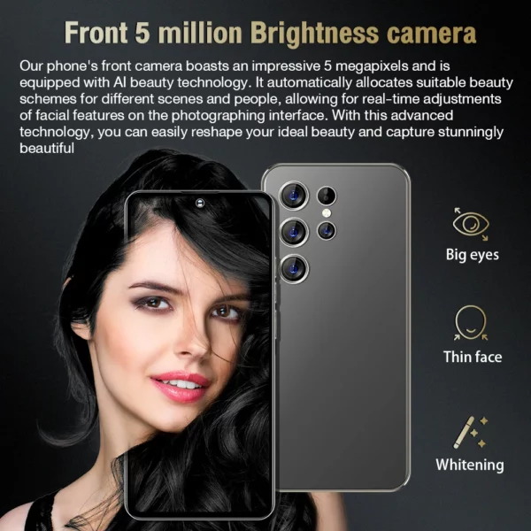 S24 +, Smartphone Android, 6.8 pouces, 3 Go de RAM 32 Go de ROM, caméra 5 + 13 MP, téléphones portables, Google Play Store, double SIM, téléphones portables – Image 14