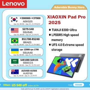 Lenovo XIAOXIN Pad Pro12.7 2025 divertissement bureau apprentissage jeu tablette Super Interconnexion Tianji 8300 2.9k 144Hz gris