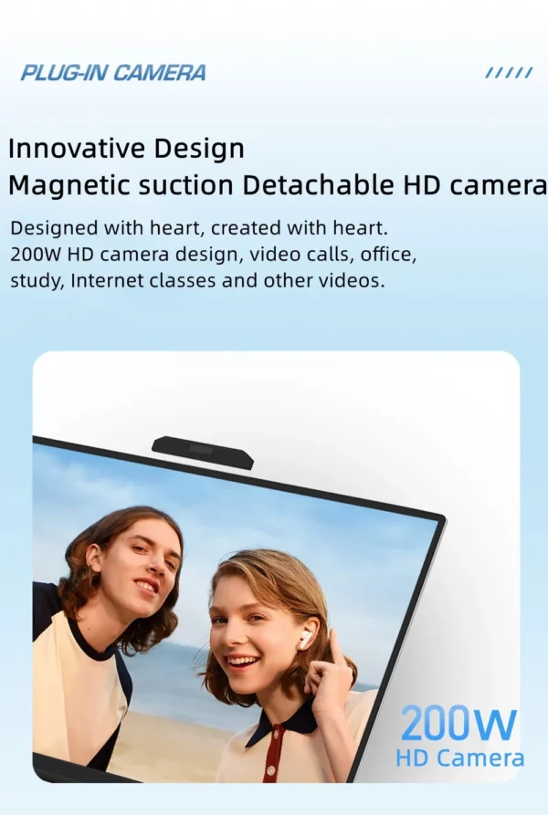 Ordinateur portable double écran 15.6 "IPS 2K écran étroit à quatre côtés 7" écran tactile IPS 32 Go Intel N100 CPU 4 cœurs 4 fils jusqu'à 3.4 GHz – Image 24