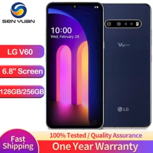 LG-Smartphone Android V60 ThinQ, téléphone portable d'origine, Snapdragon 6.8, NDavid, 5G, 8 Go de RAM, 865 Go de ROM, V600AM, V600TM, V600VM, 128 pouces