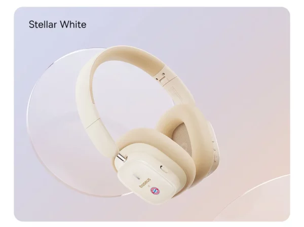 Baseus Bowie H1i casque sans fil Bluetooth 5.3 suppression Active du bruit sur l'oreille casque haute résolution LHDC écouteur 100H de lecture – Image 29
