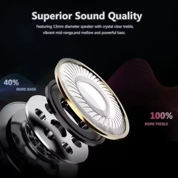 Pro2 casque sans fil Bluetooth pour Airpod Support IOS18 USB-C écouteurs stéréo écouteurs sans fil casque – Image 11