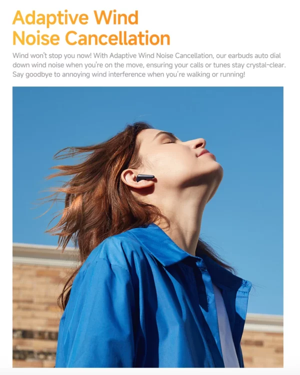 QCY-Écouteurs sans fil AilyBuds Pro+ ANC, HT10, Hi-Res Audio, AC Sat, Bluetooth 5.3, 6 micros, AI, HD, appel, connexion multipoint – Image 40