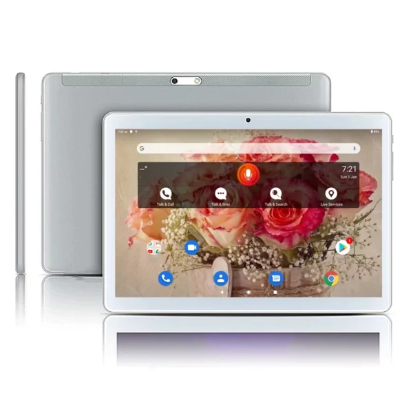 Offres spéciales 10.1 pouces IQ1017 Android 9.0 appel téléphonique tablette PC 3GB RAM 32GB ROM MTK9863 Octa Core double caméra type-c carte Sim – Image 6