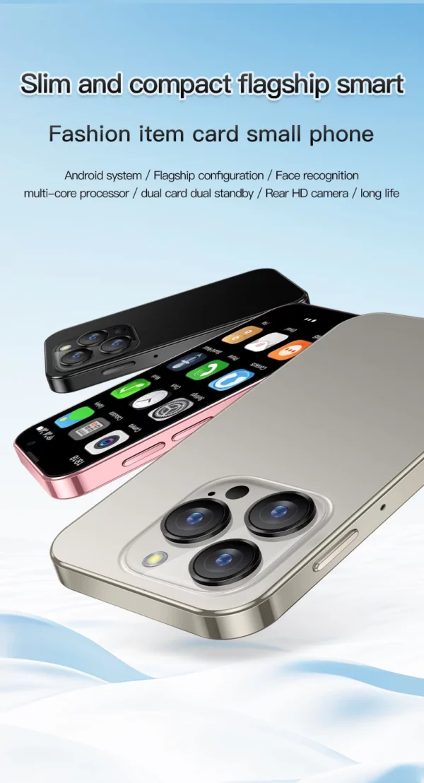 SERVO-Mini Smartphone 16SE, 16 Go, Android 9.0, Wifi, Touristes, EpiStandby Play, PR3 G, WCDMA, Petit Téléphone Portable Intelligent de 3.0 Pouces, Nouvelle Version – Image 17