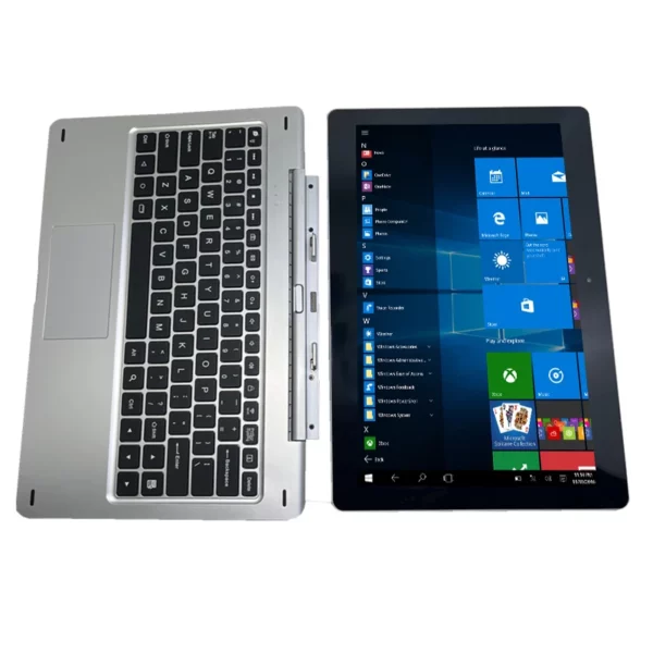 Tablette PC Windows 10, 11.6 pouces, 2 go de RAM + 64 go de ROM, G12, double caméra, batterie 9000mAH, écran tactile WIFI, 1366x768 IPS Quad Core – Image 4