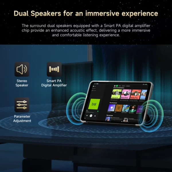 Alldocube iPlay60 Mini Turbo 8.4 pouces Snapdragon 6Gen 1 tablette Android14 8GB + 8GB mémoire virtuelle RAM + 128GB ROM Widevine L1 – Image 5
