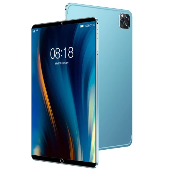 Tab-Tablette Android Version Globale de 10.1 Pouces, 8 Go + 256 Go, Dean, 12/8000mAh, Processeur 10 Cœurs, Prise en Charge 4G/5G, Google Play, Originale, 2024 – Image 3