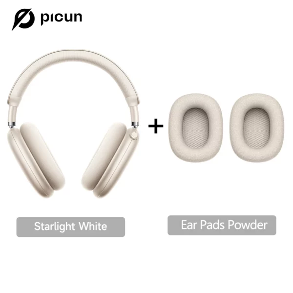 Picun F8 Pro ANC casque sans fil suivi de la tête Audio spatial 3D-52dB ANC HIFI Bluetooth casque ENC HD micro application à faible latence – Image 27