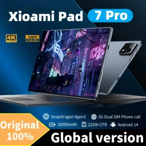 2025 nouveau Original MI Pad 7 Pro tablette 11 pouces Snapdrago 8gen2 HD 4K Android 14 22GB + 2T 20000mAh 5G double SIM WiFi GPS tablette PC