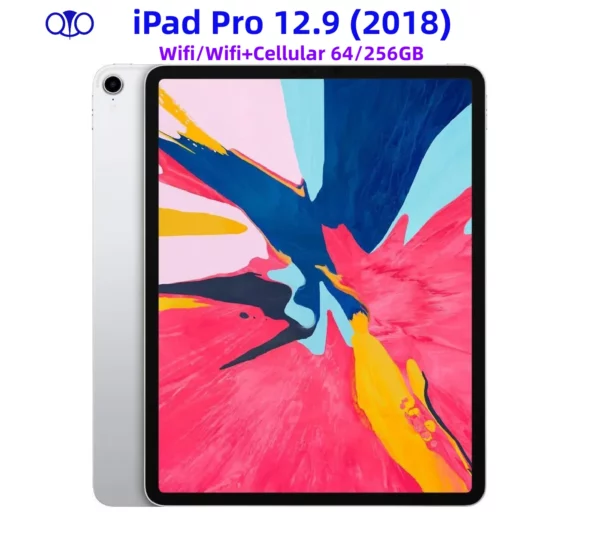 Apple iPad Pro d'origine 12.9 ''(2018) débloqué iPad 3ème génération Wifi/Wifi + cellulaire 64/256GB ROM 4GB RAM IPS LCD iOS 95% nouvelle tablette
