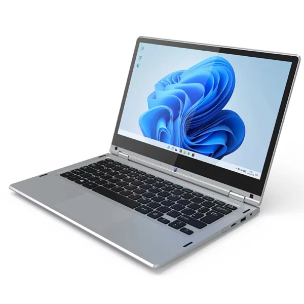 Ordinateur portable 11,6 pouces Intel Celeron N4020 360 °   Flips Écran tactile pour caméra HD 6 Go DDR4 2 To SSD 4500 mAH 2,8 GHz Tablette légère – Image 24