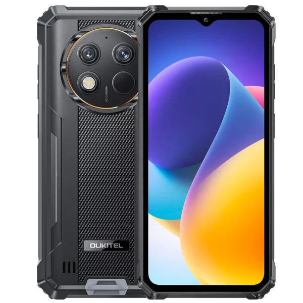 Oukitel-Smartphone G1 robuste, Android 6.52, en effet, 10600mAh, 24 Go + 256 Go, téléphone portable robuste, Android14, appareil photo 48MP HD + – Image 8