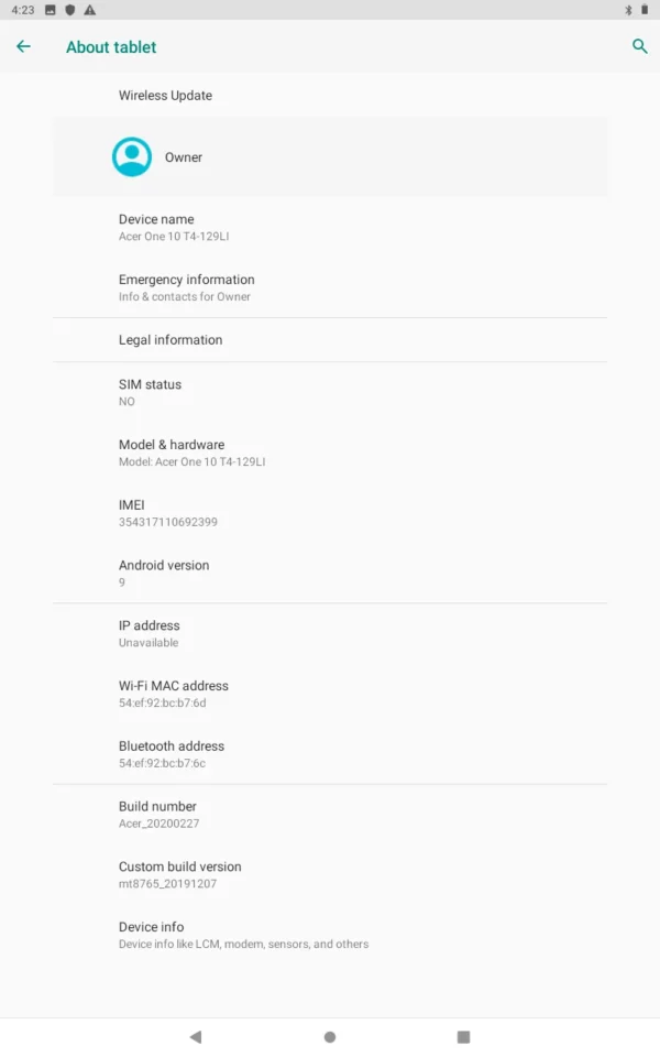 Tablettes Android 9.0 4G LTE T4, 10.1 pouces, 3 go de RAM, 32 go de ROM, GSM, 64 bits, MTK8765, processeur Quad-Core, 1280x800, IPS, 5000mAh – Image 9