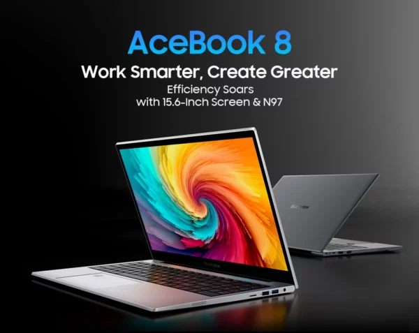 Blackview Acebook 8 ordinateur portable 15.6 ''Win 11 12e génération processeur Intel Core N97 16 Go DDR4 512 Go SSD 5000 mAh batterie avec Charge 36 W – Image 9