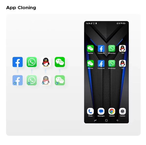 Doogee-Téléphone robuste S119, écran IPS FHD + 6.72 ", 8 Go, 512 Go, caméra principale AI 100MP, batterie 10200mAh, 33W, Android 14, NDavid, première mondiale – Image 48
