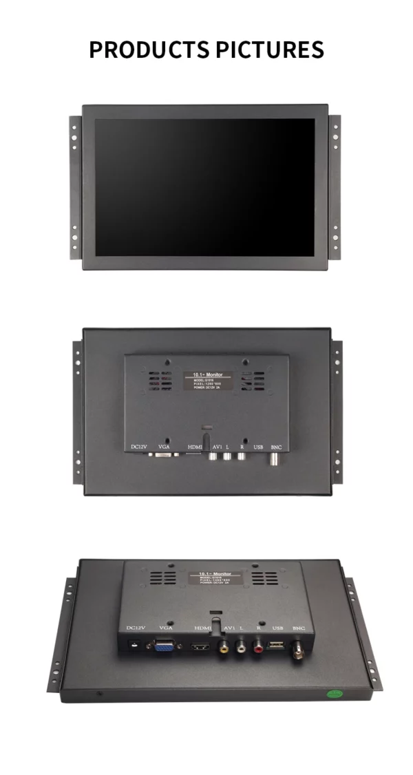 Moniteur LCD FHD haute résolution, écran tactile à cadre ouvert, pas cher, 1920x1200, 10.1 pouces – Image 16