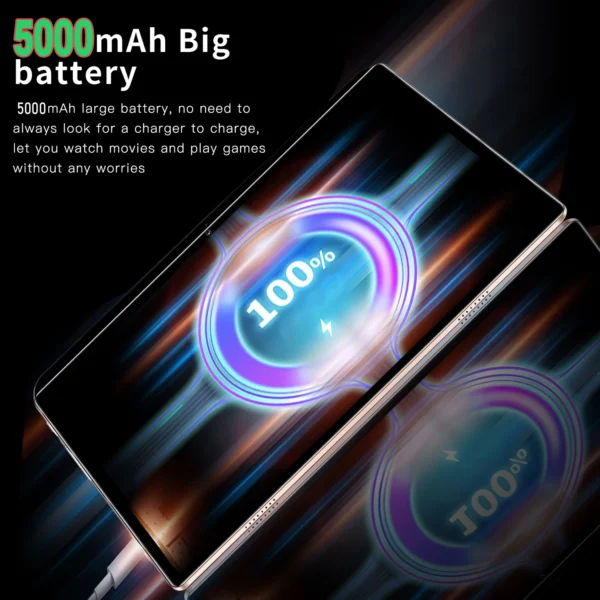 Nouvelles tablettes de 10.1 pouces Octa Core 3G appel téléphonique double SIM double caméras 4 + 64GB Android 11 Google Play WiFi Bluetooth Version mondiale – Image 5