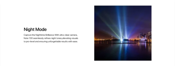 [Nouveau] UMIDIGI Note 100 Android 14 Smartphone 6.8 "HD + 120Hz 50MP caméra 8GB 256GB/6GB 128GB 20W 5000mAh double SIM NFC – Image 26