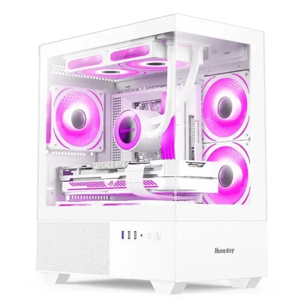 G45 ordinateur de bureau E5 2673 V3 32GB 500G 1TB SSD RX550 4GB douze cœurs win11 PC ordinateur de bureau travail jeu pc gamer – Image 4
