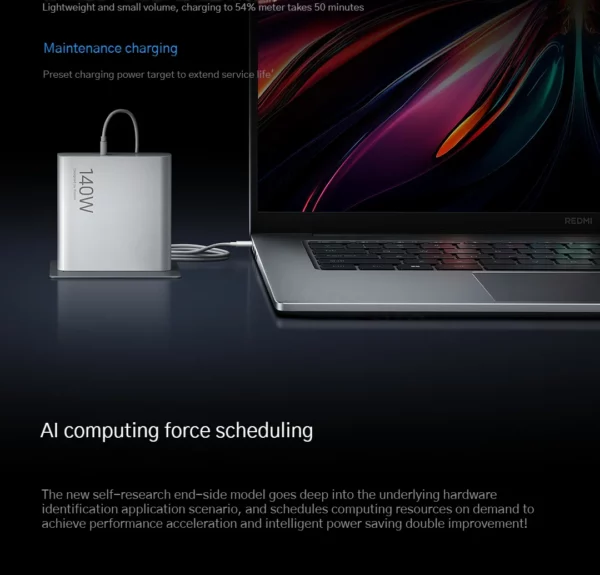 Xiaomi Redmi Book Pro 16 2025 ordinateur portable Intel Core Ultra 7 255H/Ultra 5 225H processeur ordinateur portable 32G DDR5 + 1T SSD bureau Ultrabook – Image 25