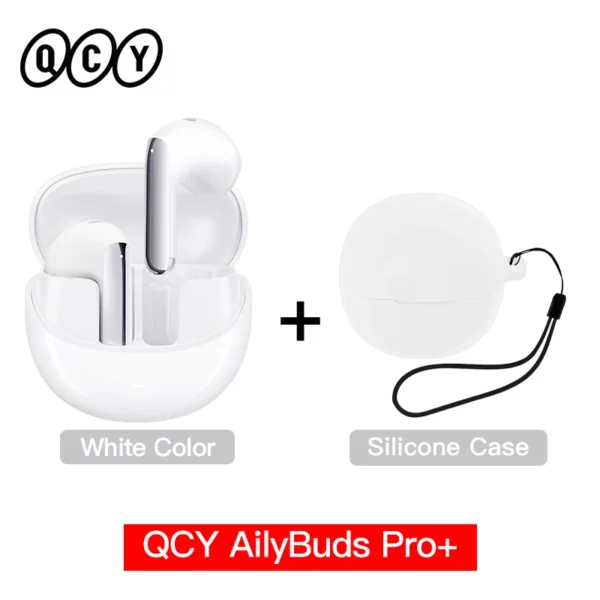 QCY-Écouteurs sans fil AilyBuds Pro+ ANC, HT10, Hi-Res Audio, AC Sat, Bluetooth 5.3, 6 micros, AI, HD, appel, connexion multipoint – Image 18