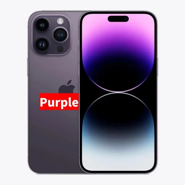 Apple iPhone 14Pro 5G double eSIM 6.1 "Face ID NFC A16 6GB RAM 128 et 256GB ROM 48Mp Original véritable Super Retina OLED téléphone utilisé – Image 4