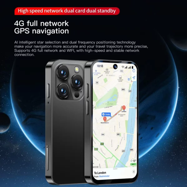 SOYES XS19 Pro 4GB RAM 64GB ROM Android 12.0 Smartphone 1950mAh Face ID 4G LTE type-c OTG 3.88 ''écran petit téléphone – Image 6