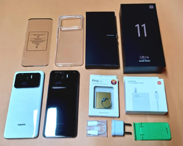 Xiaomi-Smartphone 11 Ultra Global Firmware, 5G, 12G, 512G Snapdragon 888, 6.81 pouces, 50MP, 120W, sans fil, inverse sans fil – Image 2